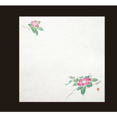 耐油しぼり懐敷 4寸(100枚入) 椿 TA-E15