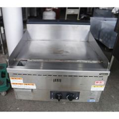 中古】卓上ガスグリドル タニコー TGG-60N 幅600×奥行600×高さ300 都市