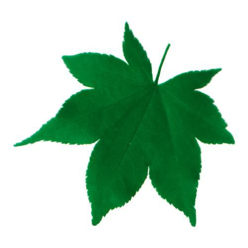 型抜きクリアシート(200枚入) 65783 ミニ・青もみじ