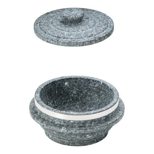 長水 石焼釜 補強付(フタ付き) YS-0215A 15cm