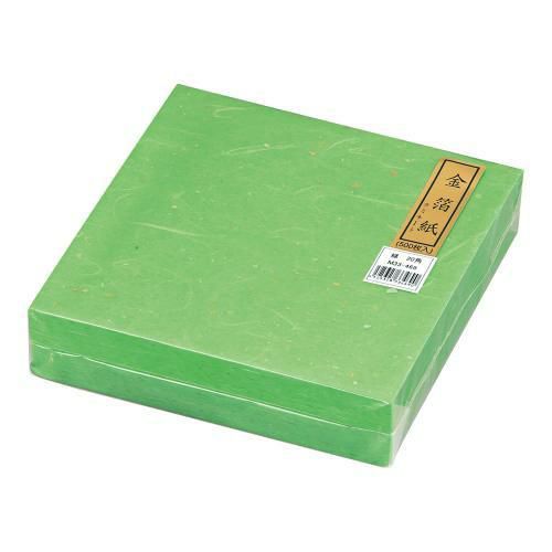 金箔紙ラミネート 緑 (500枚入) M33-469