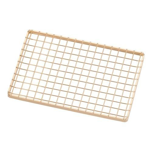 SA18-8金仕上げ盛付網(飾り網) 角型