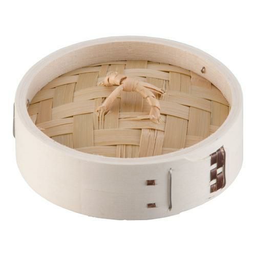 白木 ミニ中華セイロ 12cm 蓋