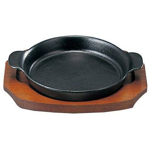 SN 鉄 ステーキ皿 深丸B 17cm /業務用食器