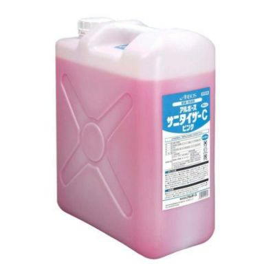 アルボース 除菌洗浄剤 サニタイザーC 20kg(ピンク)