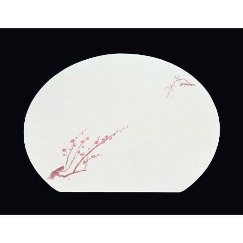 尺3半月枯淡懐石まっと(100枚入) 梅