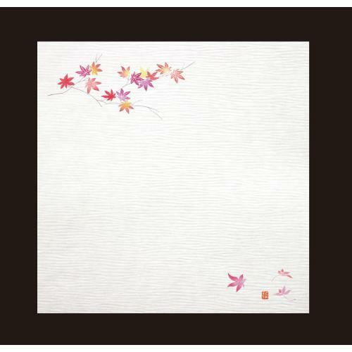 耐油しぼり懐敷 4寸(100枚入) もみじ TA-E13