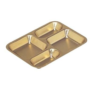 蓚酸アルマイト ランチ皿 長方型(4食)116