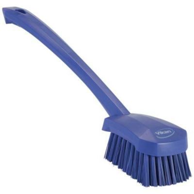 ヴァイカン 長柄ハンドル付ブラシ ハード 41868 パープル