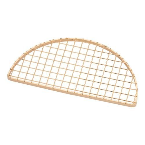 SA18-8金仕上げ盛付網(飾り網) 半月型 小