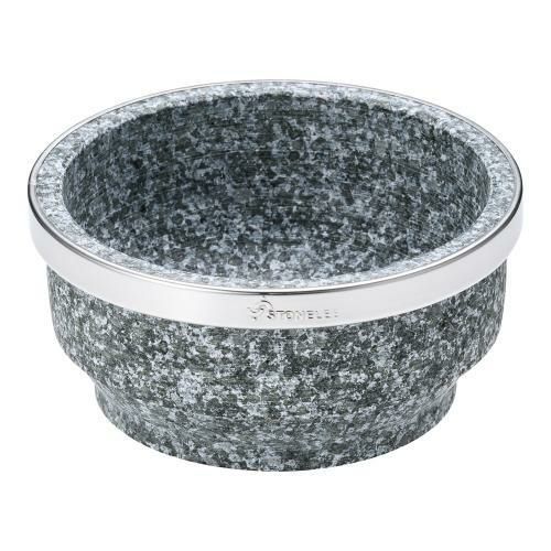 長水石焼ピビンバ器(補強付き) YS-0114D 14cm