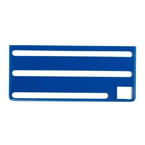 HACCP包丁差用カラープレート B(横)タイプ ブルー