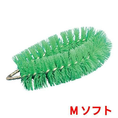 【バーキュート 衛生管理用たわし Mサイズ ソフト 緑 62807401】 幅80×奥行150(mm)/業務用/グループA