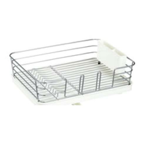 【Nポゼ 縦横兼用クリアコート水切り スリム ホワイト 551291】 幅230×奥行390×高さ128(mm)/業務用/グループA