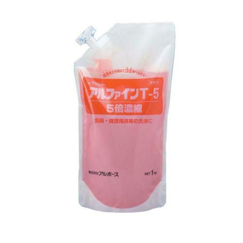 アルボース 中性洗剤 アルファインT-5 1kg