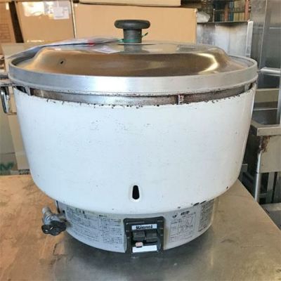 【中古】ガス炊飯器 リンナイ(Rinnai) RR-50S1 幅525×奥行481×高さ434 都市ガス 【送料無料】【業務用】