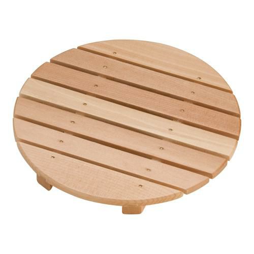 天然木盛込桶用目皿 クリアー 9寸用 30012