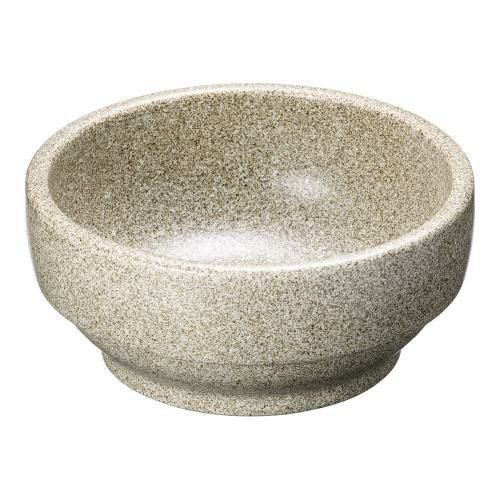 スタッキングビビンバ グレー石目調 18cm 327-0136