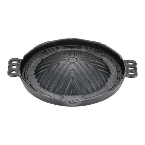 (S) 鉄ジンギス鍋 穴無 22cm