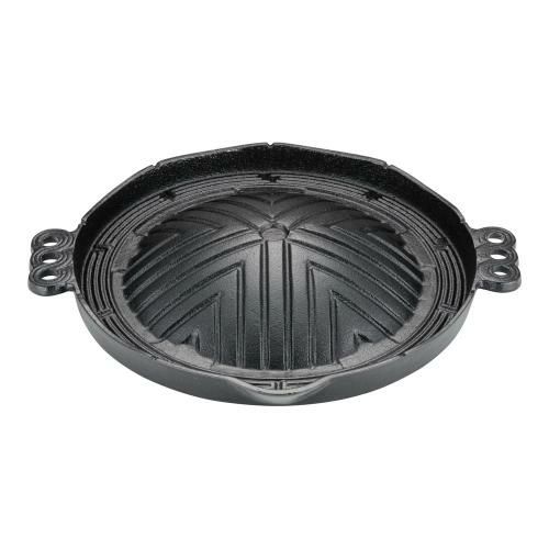 (S) 鉄ジンギス鍋 穴無 26cm