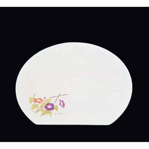 尺3半月枯淡懐石まっと(100枚入) 朝顔