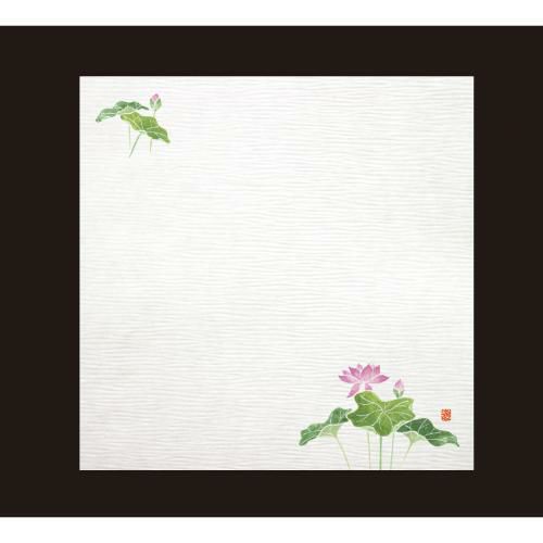 耐油しぼり懐敷 4寸(100枚入) はす TA-E02