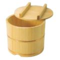さわら製 飯枢 のせ蓋型 27cm 約1升 (業務用)(送料無料)