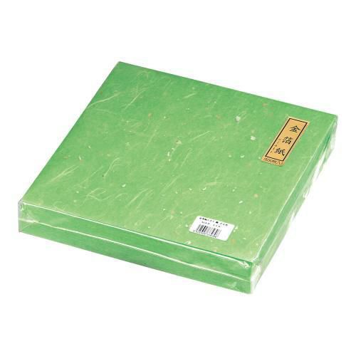 金箔紙ラミネート 緑 (500枚入) M33-470