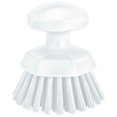 ヴァイカン ハンドブラシ丸 ハードタイプ 38855 ホワイト