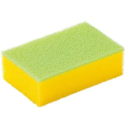 【キクロンプロ Qスポンジ C-552 イエロー】 幅70×奥行110×高さ35(mm)/業務用/グループA