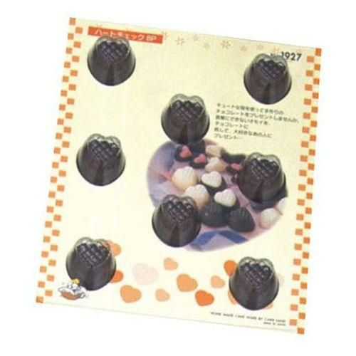 チョコレートモールド ハートチェック No.1927 【 業務用 】【 同梱グループA 】