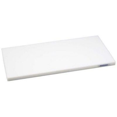ポリエチレンかるがるまな板SD/標準タイプ (両面シボ付) 20mm ホワイト 【送料別】 幅500×奥行250×高さ20mm