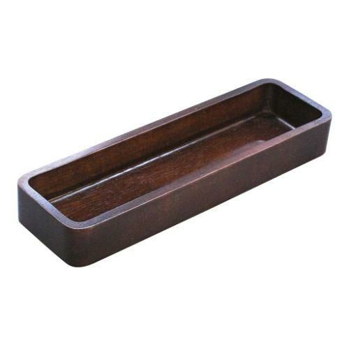 ラバーウッド カトラリーケース ブラウン TD-041/B /業務用食器