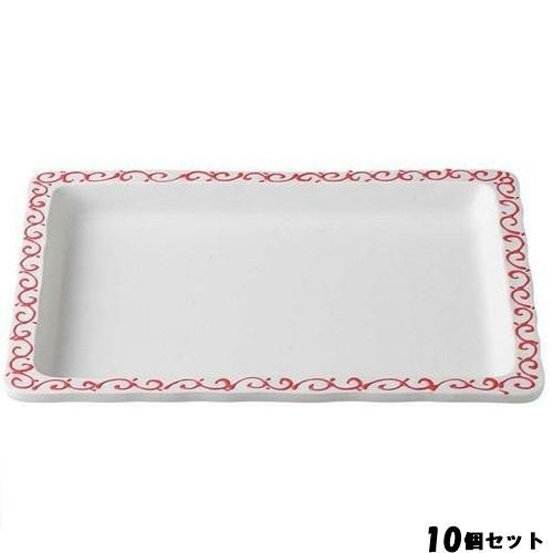 【10セット】和風フードパン 1／2(浅)赤唐草 36K411－01