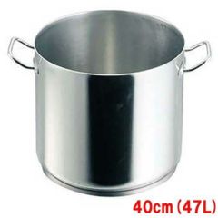 三重底 寸胴鍋 3446 (蓋無) 40cm 【送料無料】