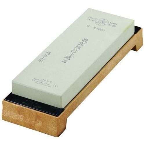 極上仕上げ 砥石 台付 No.G-8 #8000 竹色