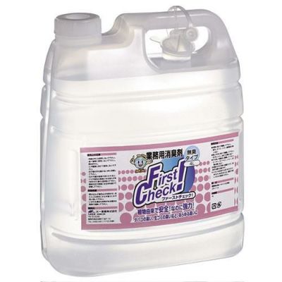 ファーストチェック! 無香タイプ 4L(業務用万能消臭剤)