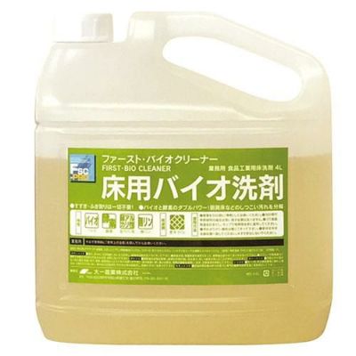 ファースト・バイオクリーナー 4L 4本入(床用バイオ洗剤)