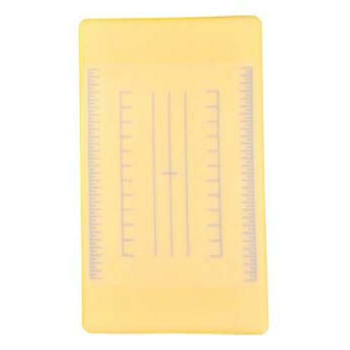 積層式調理用 目盛り入りまな板 長方形 M イエロー