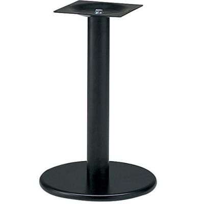 テーブル脚 TABLE LEG 丸ベース AT119-B ベース450φ ポール76φ 受座角240(mm)