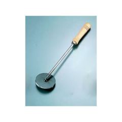 キャラメライザー 木柄 丸型 鉄製 10cm