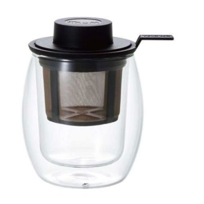 【フィナム フィルター付二層グラス HS-222】 幅72×奥行104×高さ110(mm)【グループA】