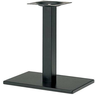 テーブル脚 TABLE LEG 角ベース BT301-N ベース角680×450 ポール角100 受座角300 (mm)