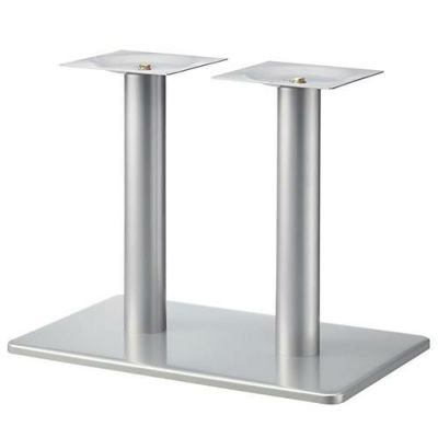 テーブル脚 TABLE LEG 角ベース BT335-K ベース角850×550 ポールφ101 受座角300(mm)