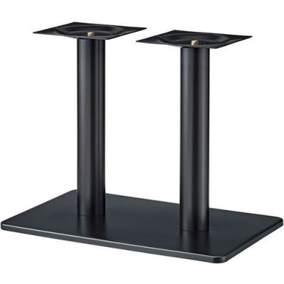 テーブル脚 TABLE LEG 角ベース BT336-K ベース角850×550 ポールφ101 受座角300(mm)