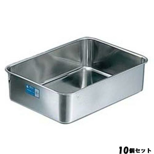 【10セット】クローバー 18-8 深型 組バット 10号