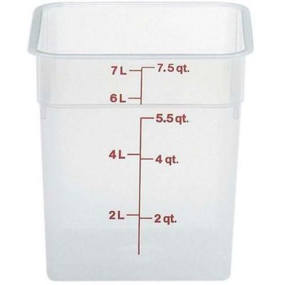 CAMBRO角型フードコンテナー 本体ナチュラルタイプ 8SFSPP　【グループA】