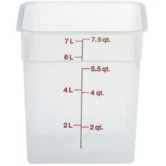 CAMBRO角型フードコンテナー 本体ナチュラルタイプ 8SFSPP　【グループA】