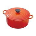 ル・クルーゼ(LE CREUSET) トラディション ココットロンド 16- 2501 オレンジ