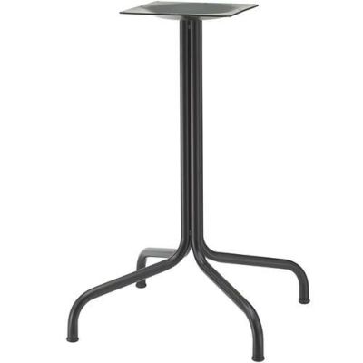 テーブル脚 TABLE LEG 十字ベース FT717-F 高さ670(mm) ポールφ22×4 受座角240 (mm)